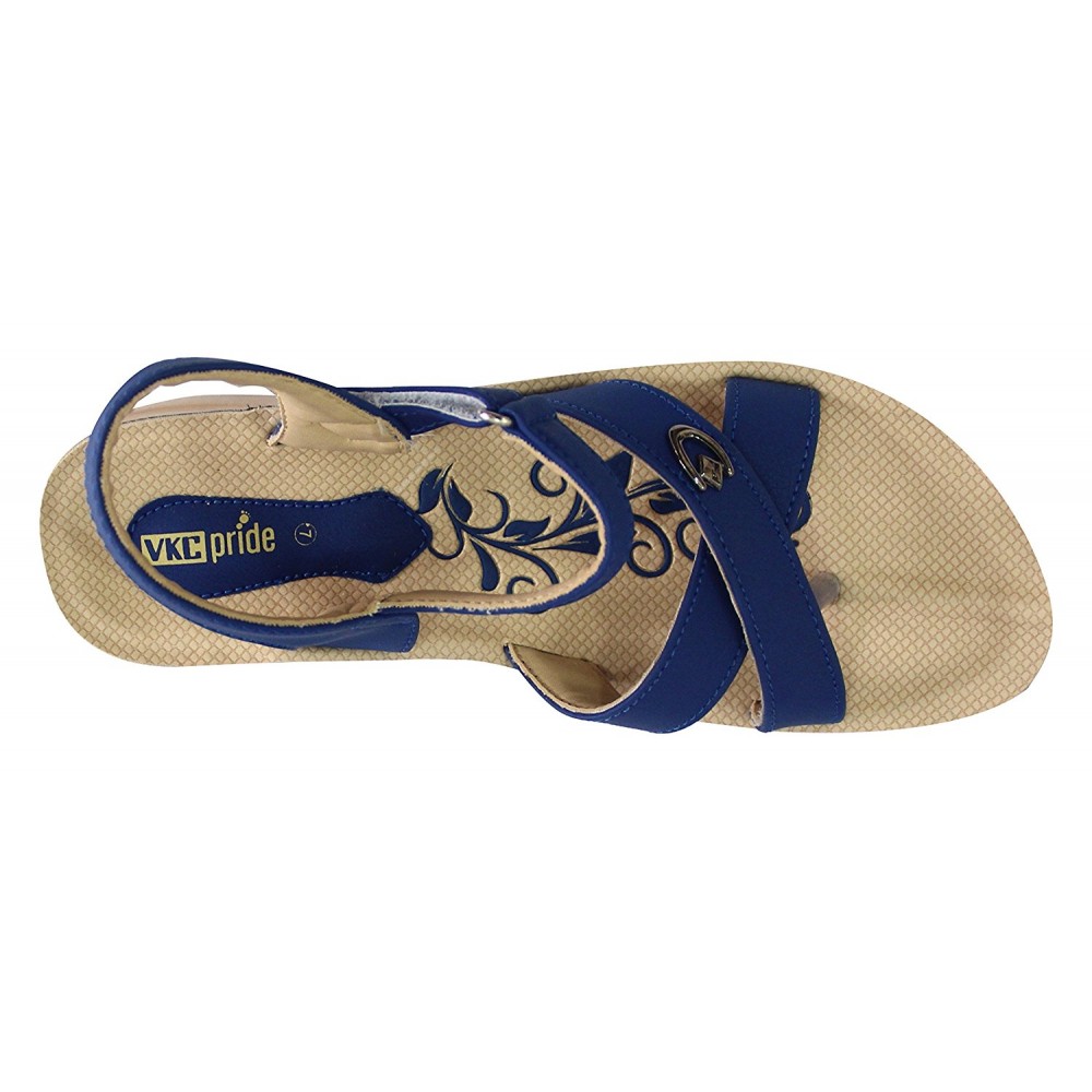 Buy VKC Blue Straps Sandals 0670